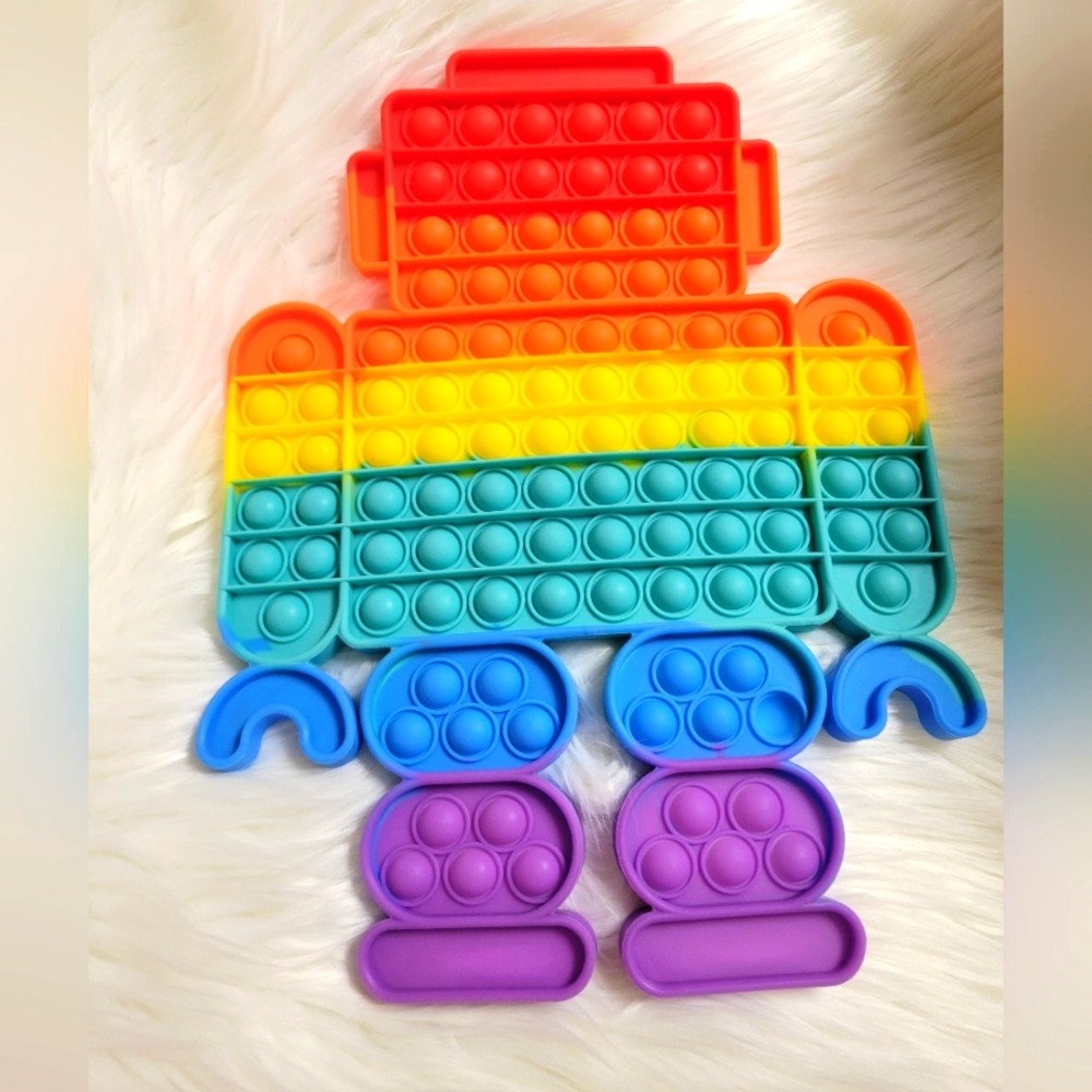 Robot poppit rainbow